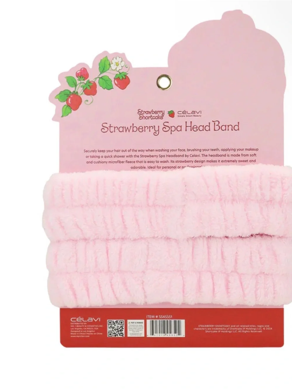 NWT Célavi Strawberry Spa Hair Bands
